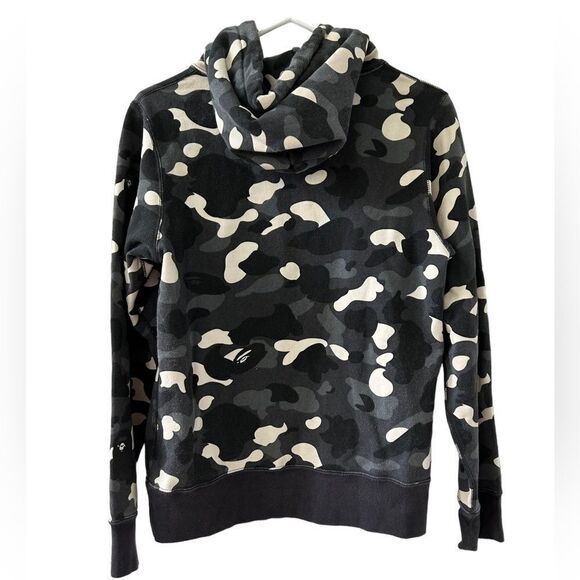 Bape The Bathing Ape Camo Hoodie Sweatshirt - Picture 8 of 8